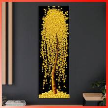 1 bức tranh nghệ thuật cây tiền lấy cảm hứng từ thời trang, không khung, in mực, Port - Cây tiền - Xem 5