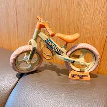 1pc Cute Mini Balance Bike Keychain, Detachable Assembling Bicycle Model Pendant, Sliding Stress Relief Toy, Kawaii Macaron Color Backpack Charm, Couple Gift Car Decoration Ornament - Multicolor - View 10