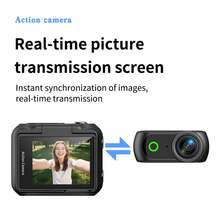 G0 3S-Magnetic Action Camera Mini – 1080P Sports Camera With 2.0" Flip Screen, Detachable Magnetic Adsorption, APP WiFi, Real Time Picture Transmission, Outdoor Vlog Kit - View 8
