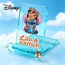 Disney 1pc Acrylic Cartoon Character Phone Holder, Cartoon Figure Desktop Decor, Suitable As Birthday Gift, Holiday Gift, Theme Party Decoration - 1pc(random color) - View 4