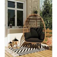 Patio Lounge Chair & Swing Chair - B - View 4