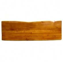 Solid Wood Coffee Table, 108 Cm, Rectangular Living Room Table In Industrial Design With Hairpin Metal Legs - Wood - View 7