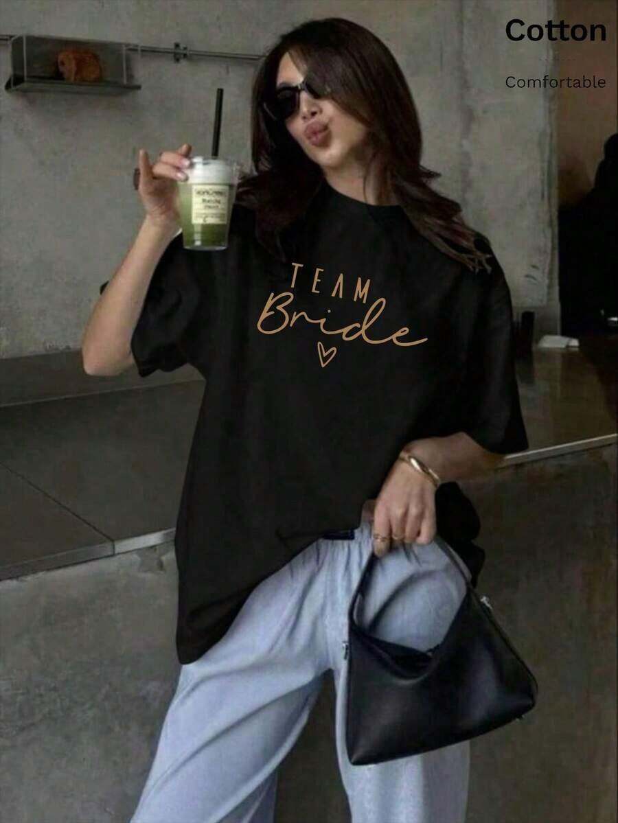 Women T-Shirts - Black - View 1