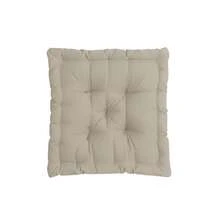 Almofada Decorativa TURCA 40x40x10cm Para Sofá Pallet Poltrona Cama Cheia Grande Fofinha - BEGE-TURCA - Visão 10