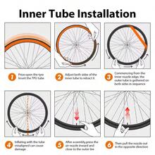 2pcs Pollycycle Mountain Bike Inner Tubes, 26/27.5/29 Inch MTB, TPU Material Anti-Puncture, 45mm Presta Valve, Oxidation Resistant - Multicolor - View 9