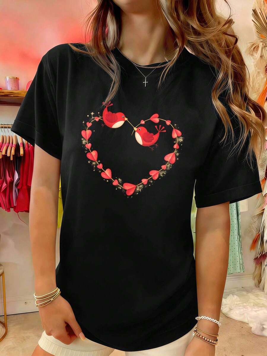 Women T-Shirts - Black - View 1