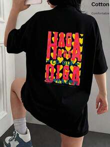 Women T-Shirts - Black - View 9
