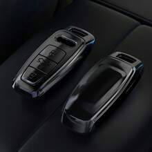 Vỏ bảo vệ chìa khóa xe thông minh 3 nút cho Audi Q8 RSQ8 A6 C8 S6 RS6 A7 S7 RS7 A3 8Y A8 D5 4N RS E-Tron GT Q4 Q7 4M. - Loại C - Xem 2