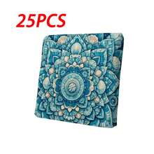1pc/2pcs/6pcs/8pcs Digital Printed Outdoor Sofa Cover, Floral Mandala Pattern Design, Protect Sofa Furniture Home Decor, Machine Washable Patio Cushion Cover With Elastic Band, Outdoor Sofa Seat Cushion Cover, Patio Furniture Cover, Living Room Furniture Protector, Suitable For Garden, Park, Indoor And Outdoor Sofa Cushion, Sectional Sofa And Armchair - A - View 18