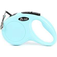 Correa retráctil para perro, correa para perro de alta resistencia, correa de nailon resistente sin enredos, freno de una sola mano con bloqueo de pausa, adecuada para perros medianos y grandes - Multicolor - Ver 13