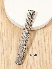 5/3/1 件套黄色豹纹发梳套装，专业沙龙美发梳，理发剪发梳，平头梳，男女通用分缝造型梳 - 彩色 - 查看 12