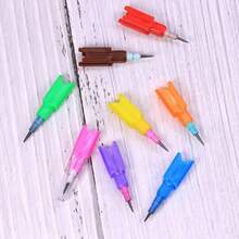 1支彩虹叠叠铅笔，可爱叠叠铅笔，迷你8合1叠叠铅笔，可用于书写、绘画、素描，生日礼物，办公用品 - A - 查看 3