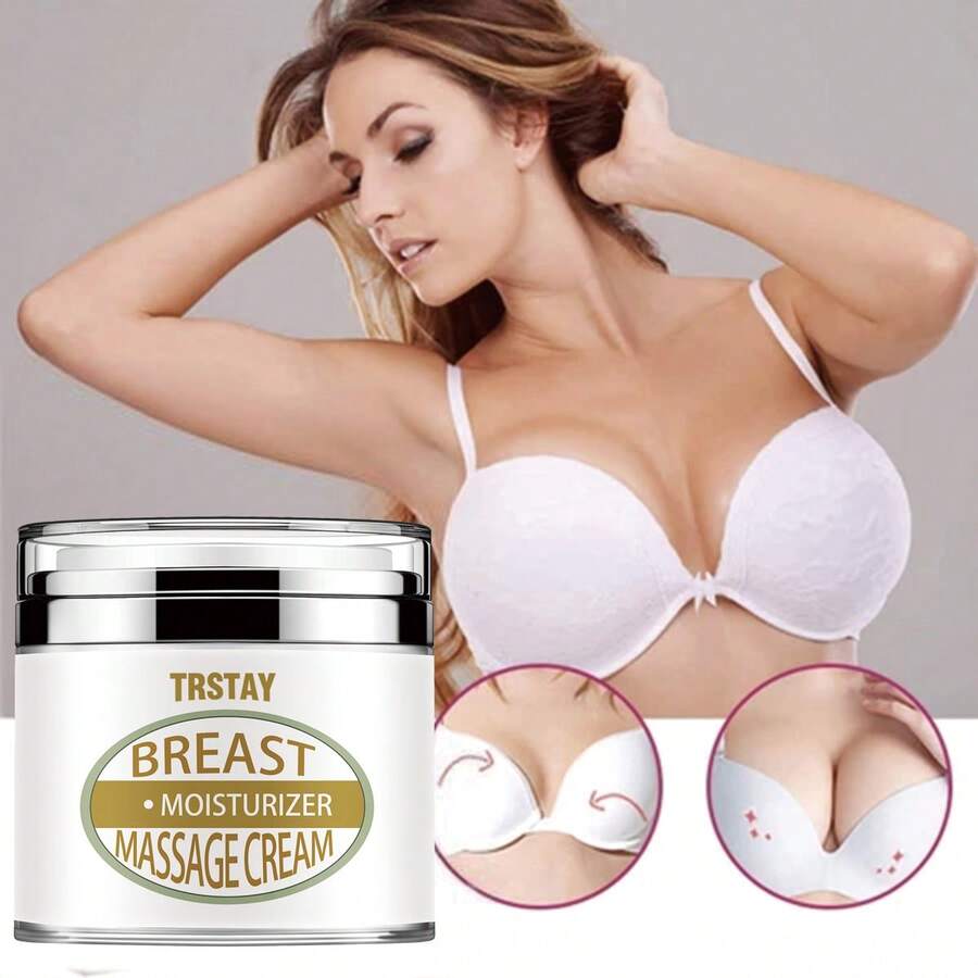 TRSTAY: La crema hidratante para senos tiene una textura ligera y puede absorber y nutrir rápidamente los senos, haciéndolos más llenos. - Hyaluronic Acid - Ver 1