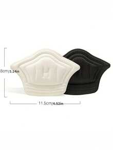 5/1 Pair Sports Shoe Insoles, Anti-Friction Foot Protection Pads, Non-Slip Heel Stickers, Multi-Function Sports Shoe Heel Protectors, Anti-Friction And Anti-Slip, Trimmable And Adjustable Self-Adhesive Half-Size Insoles, Shoe Heel Wear Repair Heel Stickers. - Multicolor - View 5