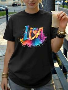 Women T-Shirts - Black - View 1
