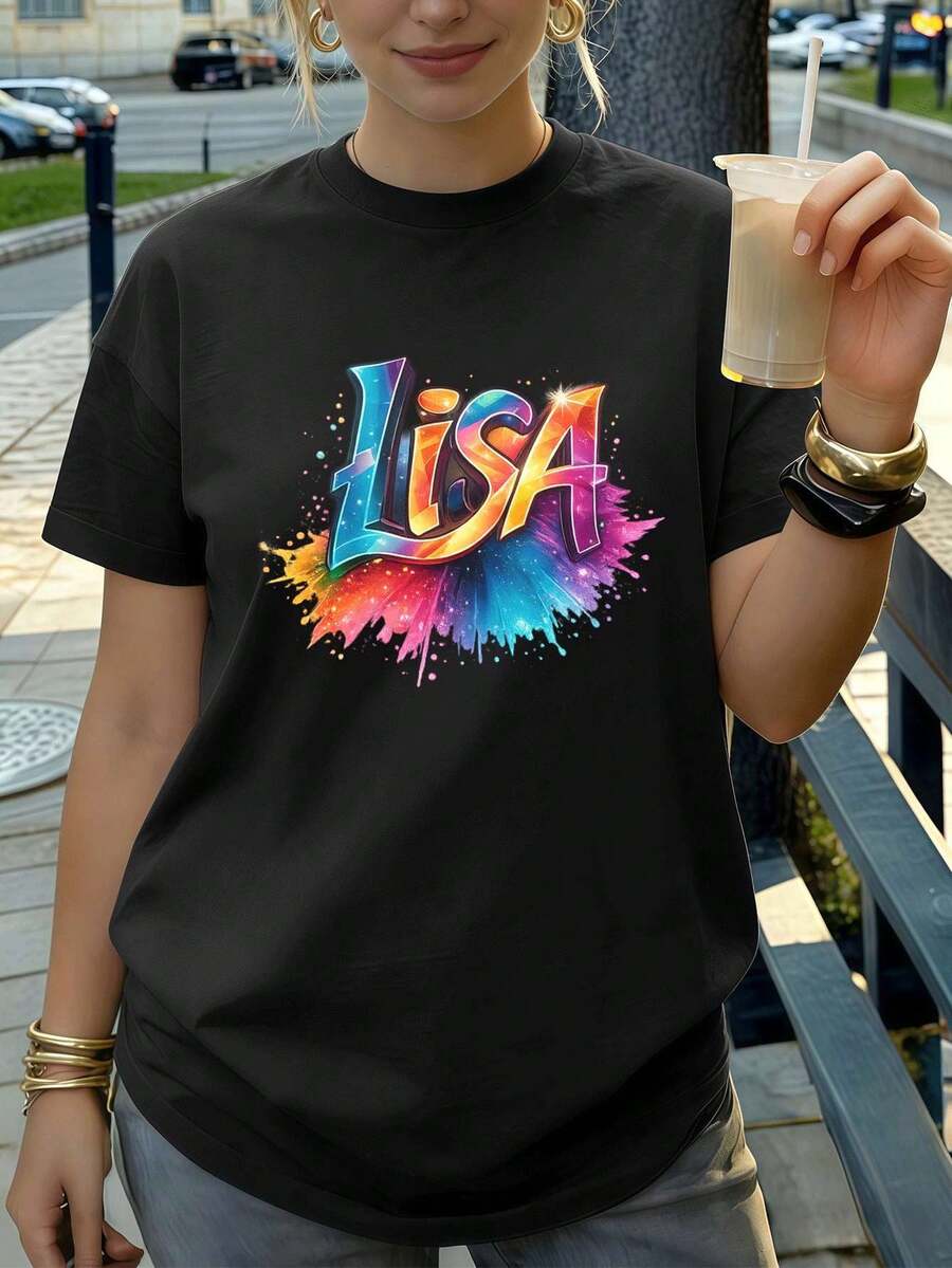 Women T-Shirts - Black - View 1