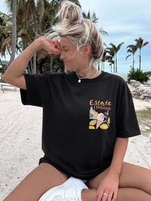 Tee-shirts grande taille - Noir - Voir 2