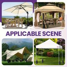 Tent Weight Sandbag, Suitable For Outdoor Tent Legs, Durable Sandbag Applicable For Large Inflatable Tents, Gazebos, Outdoor Parasols And Umbrellas, Sand Not Included - Windproof Bag - View 6