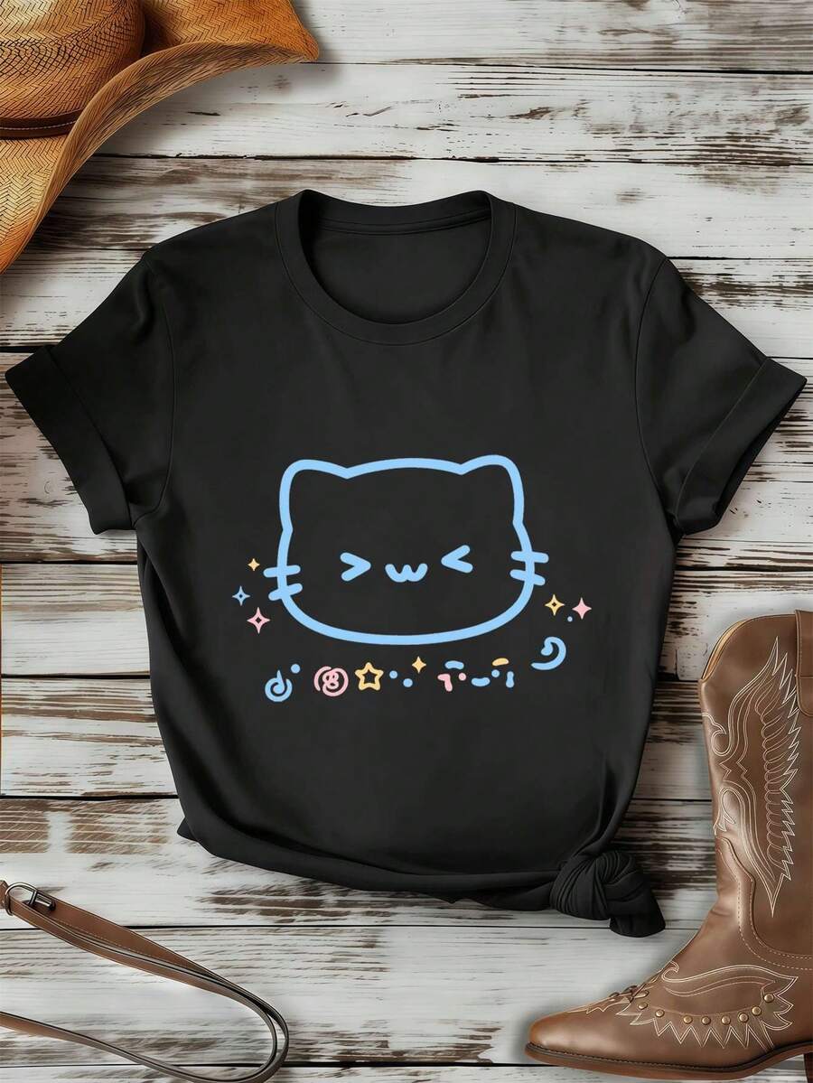 Women T-Shirts - Black - View 1