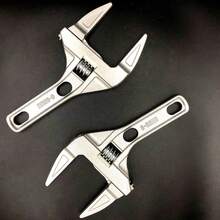 1 chiếc cờ lê miệng rộng đa năng, cờ lê miệng lớn mini, cờ lê sửa chữa đường ống nước gia dụng, làm bằng thép. - cờ lê tay - Xem 4