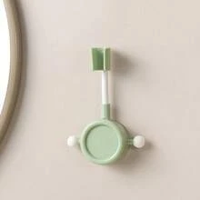 Soporte ajustable para ducha con ventosa, soporte de ducha de lujo para baño - Soporte para cabezal de ducha - Verde - Ver 12