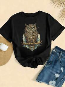 Women T-Shirts - Black - View 2