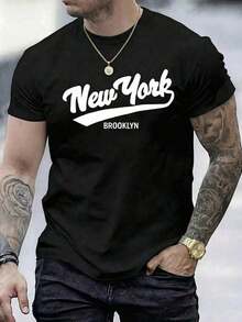 Men's Short-Sleeved Cropped T-Shirt With A Simple Design And Print, Featuring A Modern And Minimalist Style. The Cropped Cut Is Comfortable, Soft, Breathable, And Moisture-Wicking. Express Shipping From Our Local Warehouse. HHQZ - màu đen - Xem 1