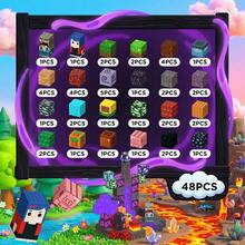 48-300pcs Magnetic Building Blocks, 0.78 Inch Magnetic Crystal Sword, Ender Sword, Forest Series Construction Toys, STEM Educational Sensory Toys, Christmas, Halloween, Birthday Gift For Kids 3+ Years Old - Multicolor - View 10