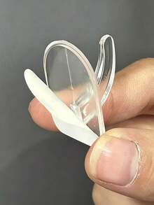 Móc dán acrylic trong suốt không khoan tường, móc nhựa dính chắc treo chìa khóa, khăn, quần áo và vật dụng nhỏ, không làm hỏng tường, dùng cho phòng tắm, bếp, phòng ngủ, căn hộ, văn phòng, trang trí và phụ kiện phòng tắm cho nam nữ, trang trí nhà cửa - Nhiều màu - Xem 3