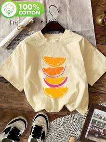Damtoppar 2026 T-shirt med grafiskt tryck, långärmad, avslappnad topp med rund hals för sommar och vår, våroutfit för kvinnor - Svart - Visa 8