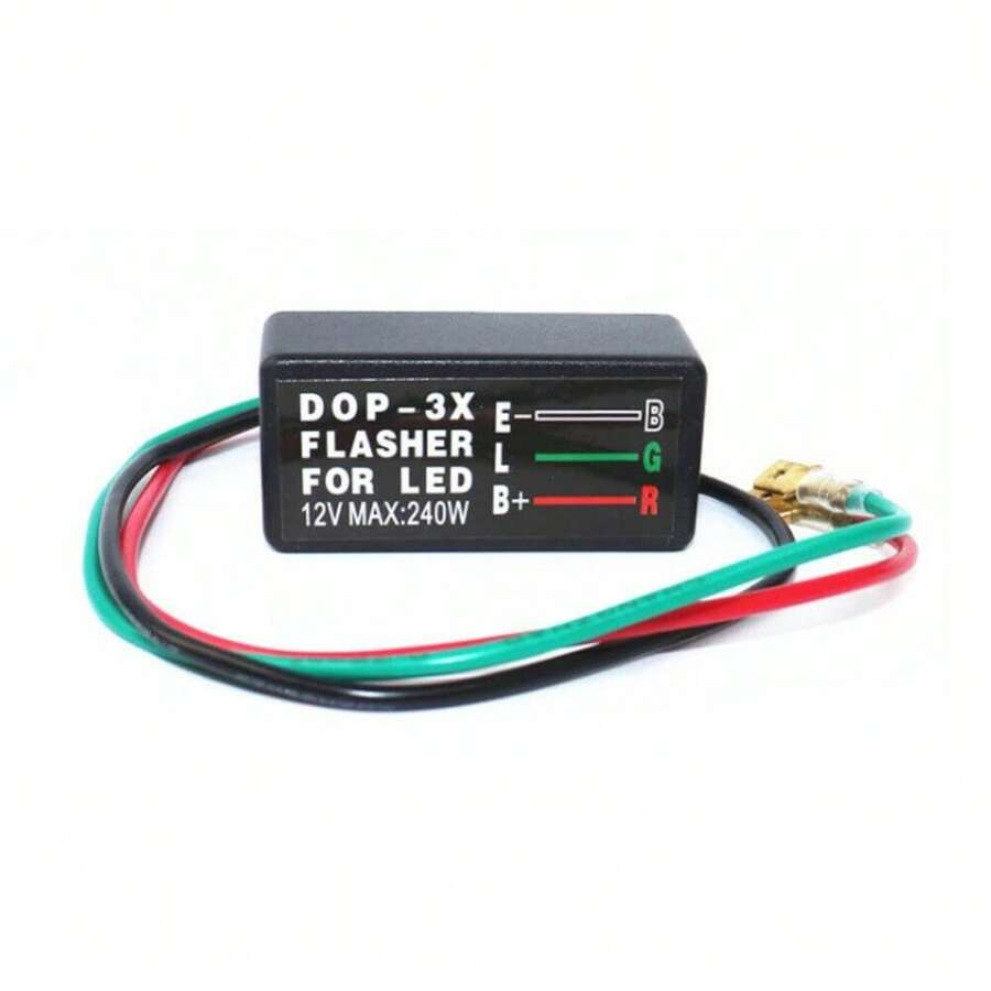 Interruptor basculante impermeable IP67 de 4 pines con LED intermitente – Control de encendido/potencia y transferencia de energía – Control interno de motor de alta resistencia 20A 12V 10A 24V – Interruptor eléctrico automotriz para coche, motocicleta, UTV, RV, camión, tractor, barco – Instalación fácil Plug & Play - A - Ver 1