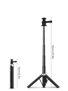 Tripod Tongkat Selfie yang Dapat Diperpanjang 96cm, Dudukan Ponsel Portabel Paduan Aluminium dengan Sekrup 1/4", Tripod Stabil Rotasi 360° Cocok untuk Kamera , Ideal untuk Perekaman Video Live Streaming Saat Bepergian - View 11