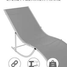 Patio Lounge Chair & Swing Chair - B - View 5