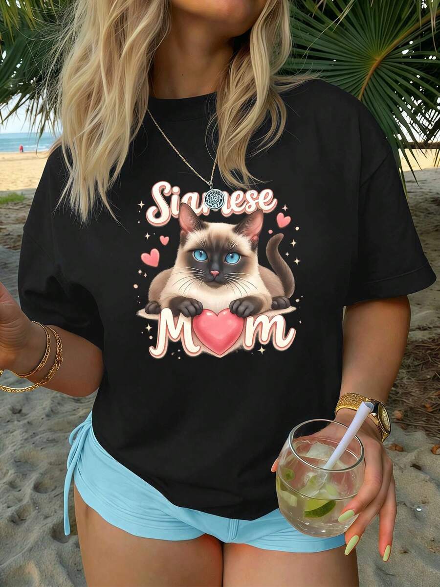 Women T-Shirts - Black - View 1