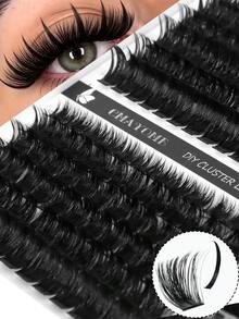 Bộ nối mi tự làm gồm 720/576 sợi mi giả riêng lẻ (kiểu D Curl + Spikes). Thông số hỗn hợp (10D+20D+30D+40D+50D+Spikes/60D+80D+100D+120D+150D+Spikes), bao gồm các sợi mi giả có độ dài hỗn hợp từ 8-16mm, dễ dàng tự nối tại nhà. Bộ mi giả, mi giả, mi giả trông như thật. - D - Xem 11