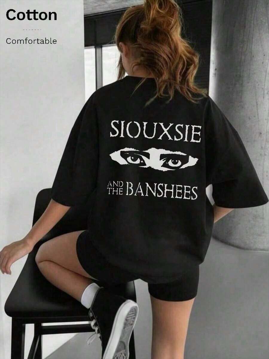 Women T-Shirts - Black - View 1