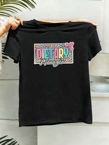 Women T-Shirts - Black - View 2