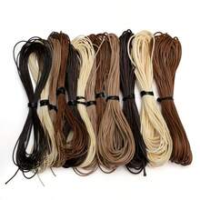 10m/Bolsa Hilo de cera simple Cuerda DIY Accesorio de material para hacer pulseras, collares artesanales con cuentas, joyería, collares, cadenas trenzadas, material accesorio de cuerda trenzada, material para hacer joyería con cuentas - hilo encerado - View 3