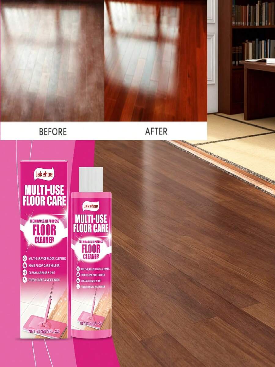 Multi-Surface Floor Cleaner, All-Purpose Floor Cleaner For Tile, Wood Floors, No Water Stains, One-Step Cleaning - 液體 - 查看 1
