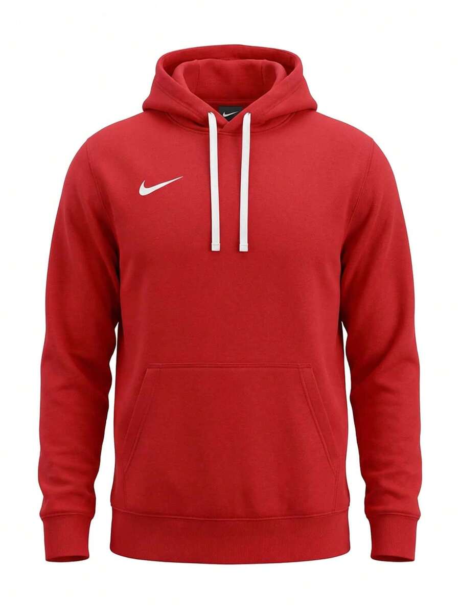 Nike Men's Sports & Outdoor Hoodies Lightweight Durable Fleece-Lined Training Daily Outdoor Red CW6894-657 - Red - View 1