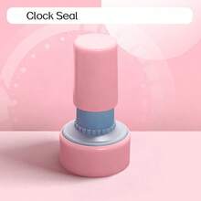 Modelo de reloj de aprendizaje con juego de sellos de reloj, herramienta de enseñanza de cognición del tiempo, ayuda de enseñanza auxiliar, herramienta de práctica de tiempo, suministros de demostración de enseñanza en el aula, conjunto de práctica de cognición del tiempo - A - Ver 10