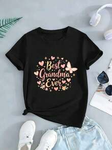 Women T-Shirts - Black - View 2