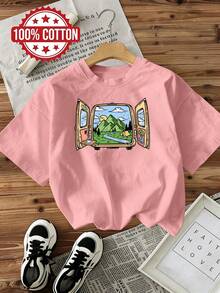Women T-Shirts - [White] - View 8