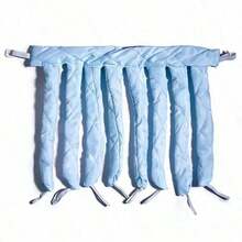 1 chiếc máy uốn tóc không dùng nhiệt, được thiết kế cho phụ nữ và bé gái, máy uốn mềm mại, tạo kiểu tóc xoăn khi ngủ, chăm sóc tóc nhẹ nhàng, phù hợp với tóc dài để tạo sóng lớn, uốn tóc nhẹ nhàng qua đêm, máy uốn tóc bằng mút satin mềm mại, dụng cụ tạo sóng (Đen/Xanh dương/Hồng), bộ dụng cụ tạo kiểu tóc tại nhà, phù hợp cho salon, làm đẹp, đồ dùng cần thiết khi đi du lịch, sản phẩm chăm sóc tóc, trang trí phòng tắm tại nhà, bộ dụng cụ làm tóc mùa hè, kỳ nghỉ. - nhiều màu - Xem 7