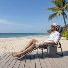 Patio Lounge Chair & Swing Chair - A - View 4