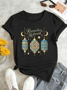 Women T-Shirts - Black - View 2