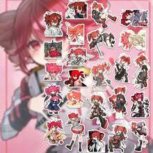 24pcs Virtual Idol Singer Stickers, Suitable For Decorating Skateboards, Helmets, Mirrors And Other Items - Multicolor NO.3 - View 9