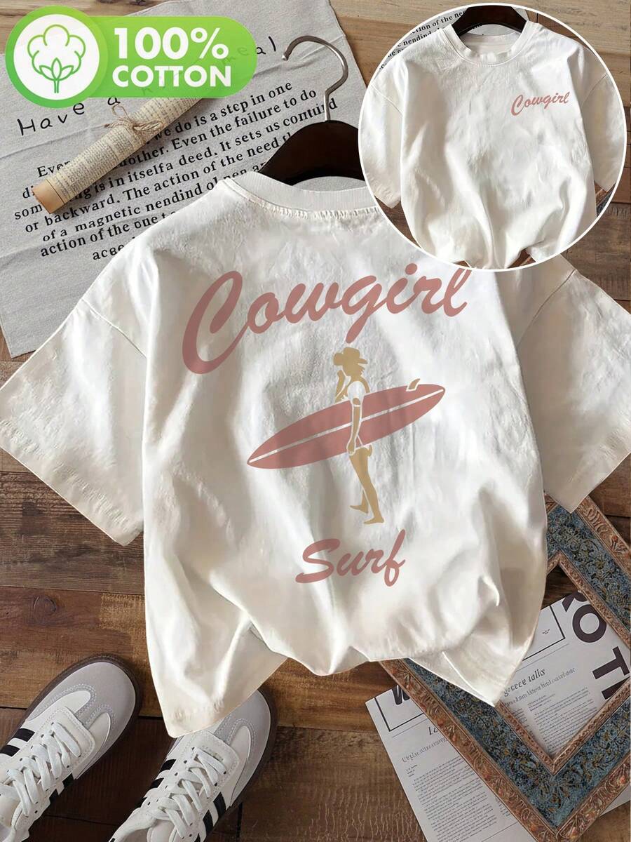 Plus Size T-Shirts - White - View 1