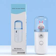 1pc Nano Mist Facial Humidifier, Compact & Cute, Portable, USB Rechargeable, Can Be Used With Diluted Liquids - Multicolor - View 7