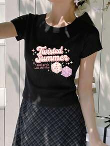 Women T-Shirts - Black - View 2